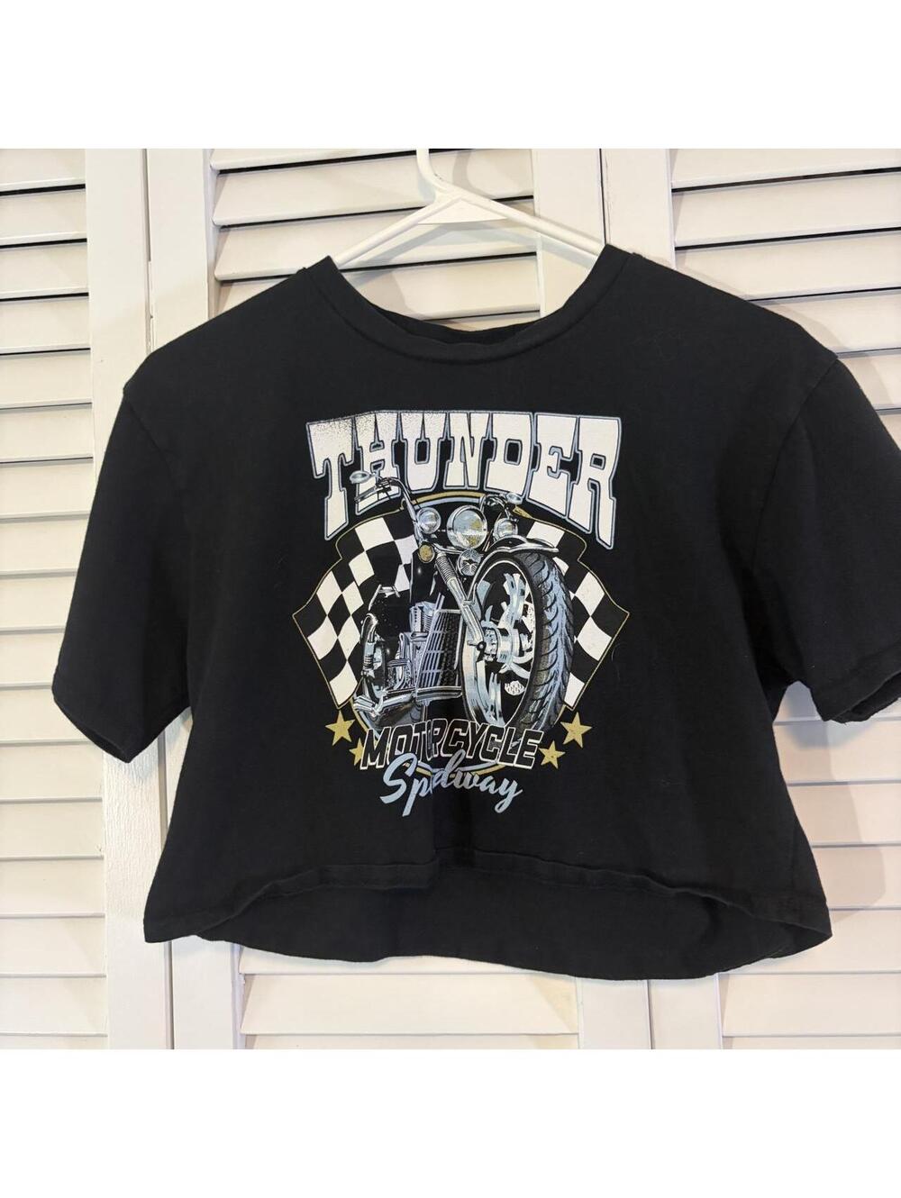 Speedway Women's Black Tshirt